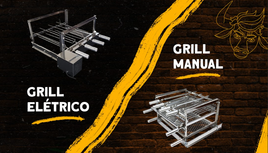 Grill Manual ou elétrico: qual o melhor?